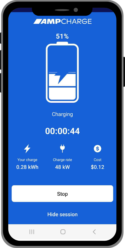 Ampol Ampcharge Application